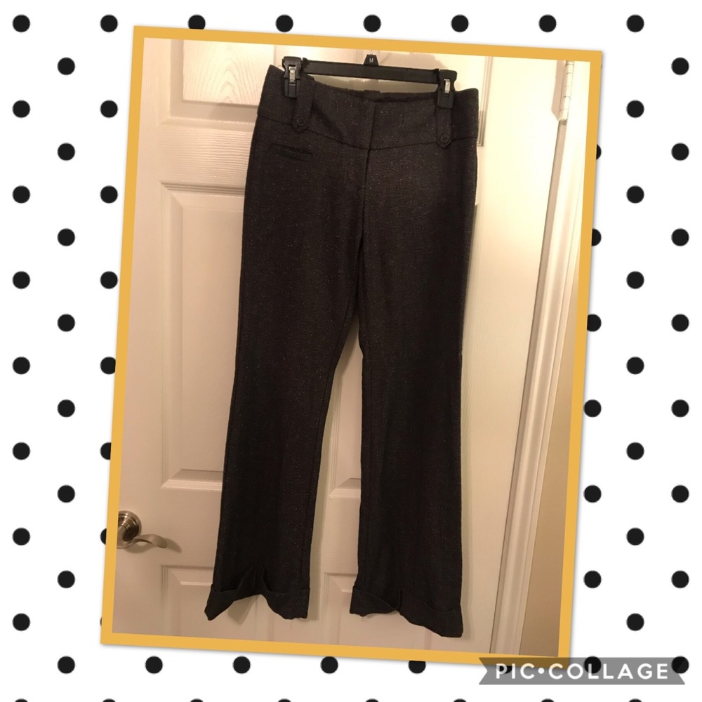 Maurice’s Grey Wide Leg Trousers